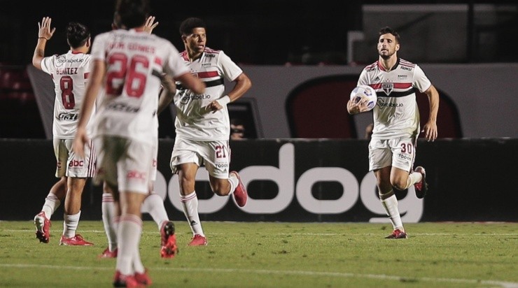 Foto: Ettore Chiereguini/AGIF - O atacante soma 3 gols desde que retornou ao Brasil Foto: Ettore Chiereguini/AGIF - O atacante soma 3 gols desde que retornou ao Brasil