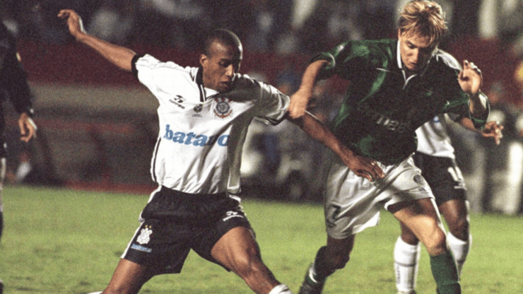 Corinthians e Palmeiras na primeira fase da Libertadores (Foto: Getty Images)
