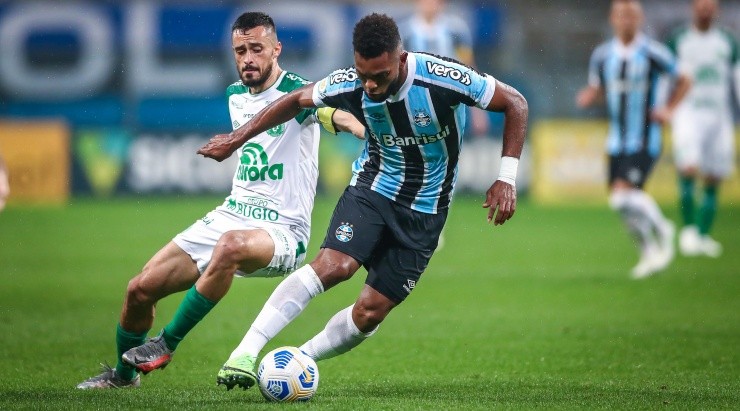 Foto: Lucas Uebel/Grêmio/Divulgação - No 1º turno, Borja marcou e Grêmio derrotou a Chapecoense na Arena