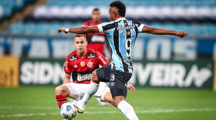 Foto: Lucas Uebel/Grêmio/Divulgação - Borja: teve boa participação contra o Flamengo