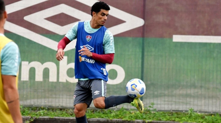 FOTO: MAILSON SANTANA/FLUMINENSE FC/DIVULGAÇÃO - Egídio: de saída do Tricolor 