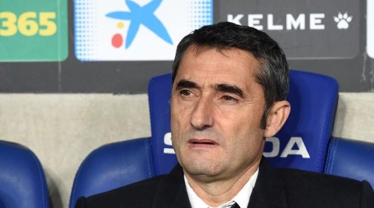 Ernesto Valverde pode assumir o Flamengo. Foto:Alex Caparros/Getty Images