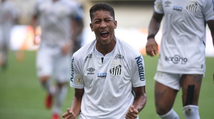 Foto: Pedro Ernesto Guerra Azevedo/Santos FC/Divulgação - Bruno Marques: 15 jogos e um pelo profissional na temporada