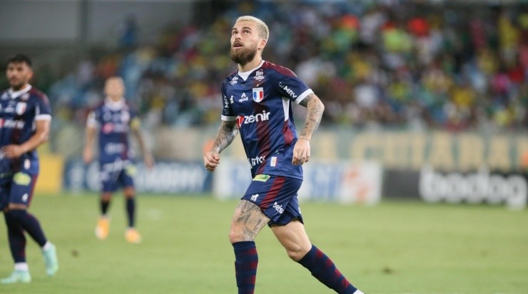 Lucas Lima deve permanecer no Fortaleza em 2022. Foto:     Gil Gomes/AGIF