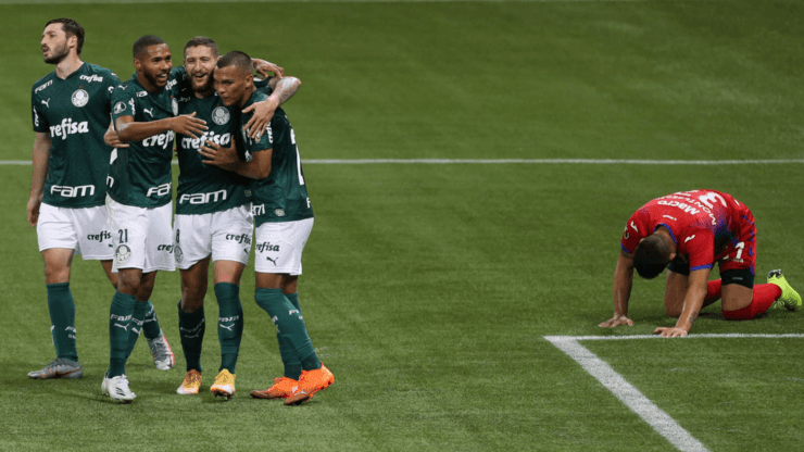 Palmeiras bateu o Tigres por 5 a 0 (Foto: Site oficial do Palmeiras)