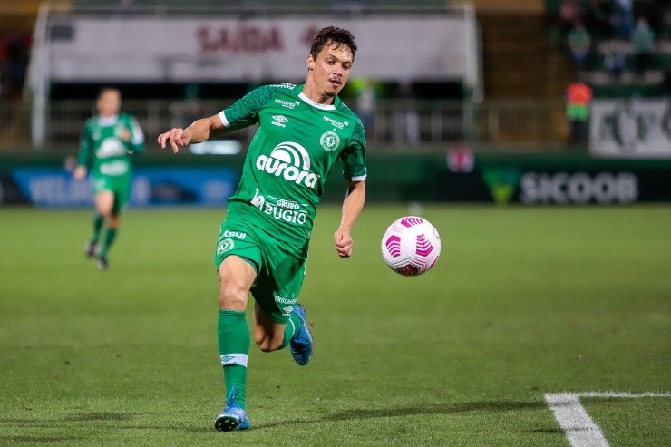 Dinho Zanotto/AGIF - Mike, jogador a Chapecoense Dinho Zanotto/AGIF - Mike, jogador a Chapecoense