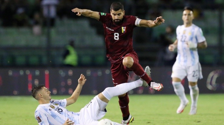 Foto: Edilzon Gamez/Getty Images/Venezuela - Rincón: presença constante na Seleção Venezuelana
