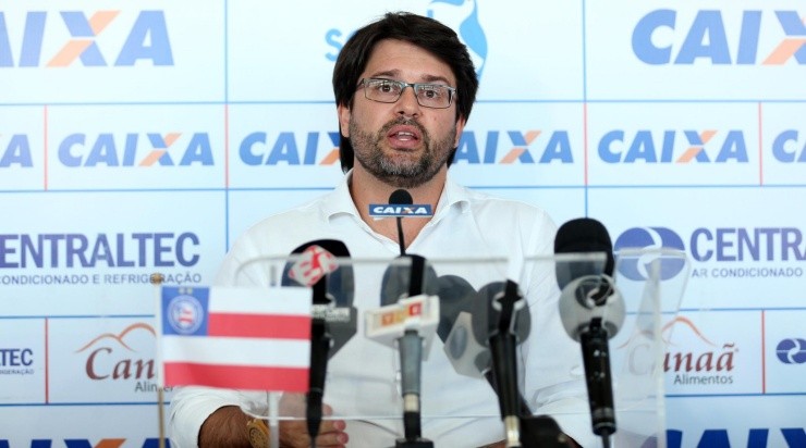 Foto: Felipe Oliveira / EC Bahia / Divulgação - O presidente entende que ainda não é o momento para o Bahia discutir o tema