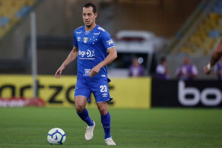 Bruna Prado/Getty Images - Rodriguinho enquanto defendia o Cruzeiro Bruna Prado/Getty Images - Rodriguinho enquanto defendia o Cruzeiro