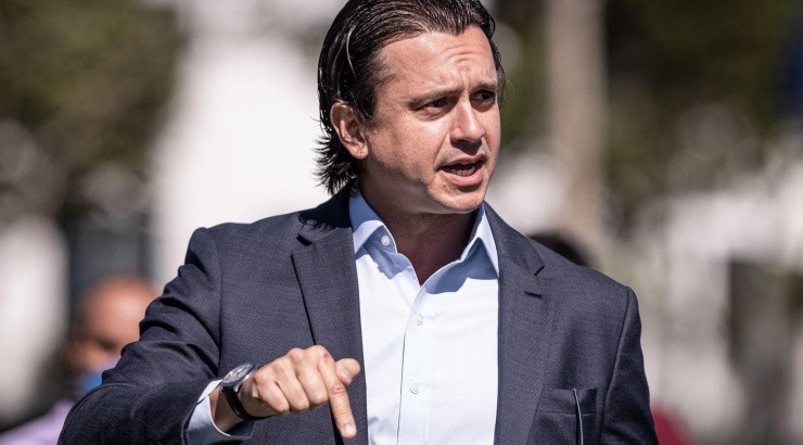 Foto: Bruno Haddad/Cruzeiro - Presidente relembrou a dívida de Rodriguinho.