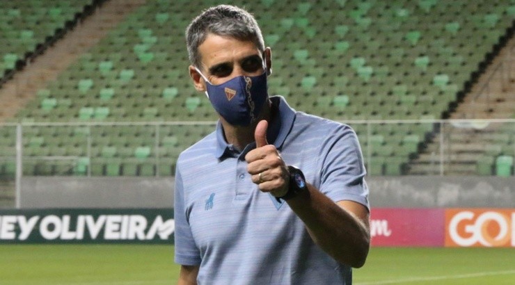 Foto: Fernando Moreno/AGIF  - Treinador levou o Fortaleza para a Libertadores.
