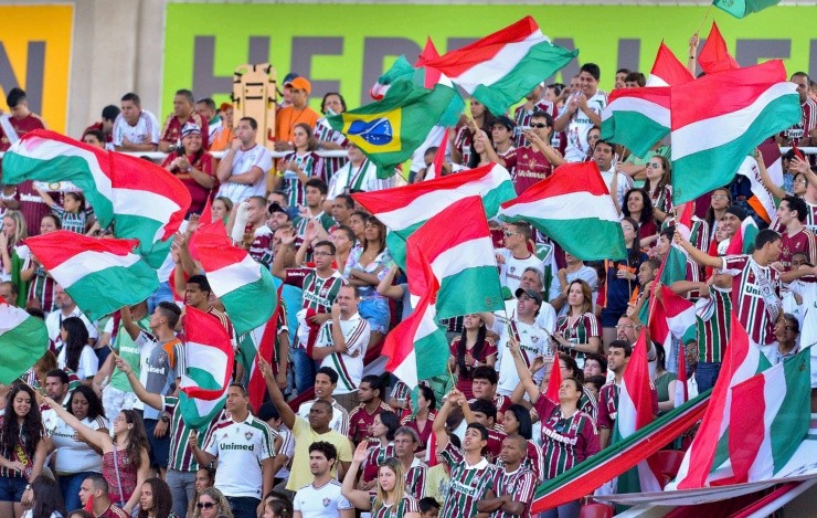 Buda Mendes/LatinContent via Getty Images - Torcida do Fluminense nas arquibancadas