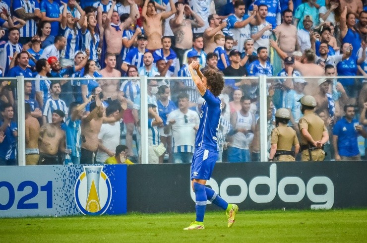 R.Pierre/AGIF - Valdívia em jogo do Avaí na Ressacada