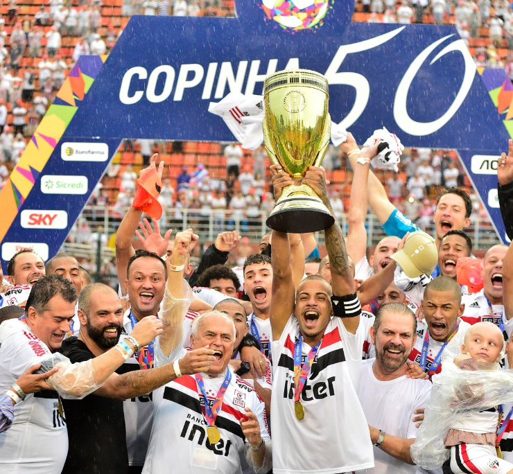 São Paulo conquistou a sua quarta edição da Copa São Paulo (Foto: Twitter oficial do Paulistão)