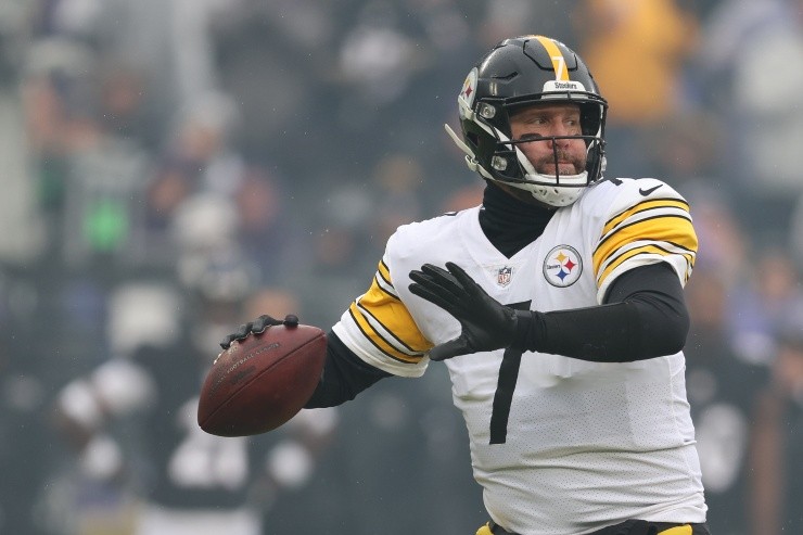 Patrick Smith/Getty Images - Ben Roethlisberger dos Stellers