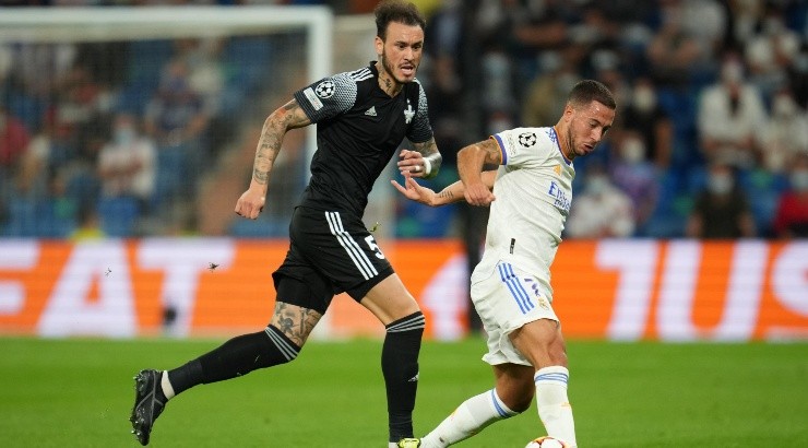 (Photo by Pressinphoto / Icon Sport) - Dulanto foi bem diante do Real Madrid.
