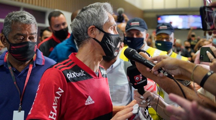 (Photo by Wagner Meier/Getty Images) - Paulo Sousa já iniciou os trabalhos na Gávea. (Photo by Wagner Meier/Getty Images) - Paulo Sousa já iniciou os trabalhos na Gávea.