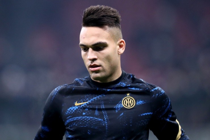 Marco Canoniero/LightRocket via Getty Images - O atacante Lautauro Martínez, da Inter Marco Canoniero/LightRocket via Getty Images - O atacante Lautauro Martínez, da Inter