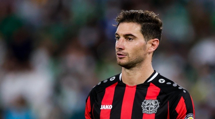 (Photo by David S. Bustamante/Soccrates/Getty Images) - Alario é um sonho da diretoria.