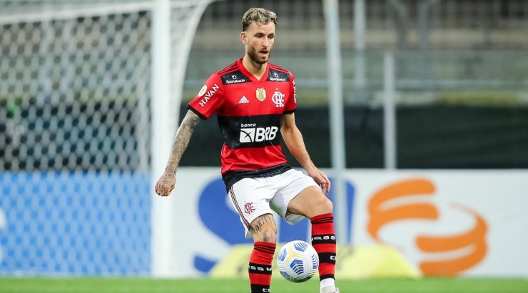 Léo Pereira esteve na mira do Palmeiras em dezembro de 2021. Foto:Pedro H. Tesch/AGIF