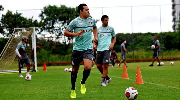 Foto: Mailson Santana/Fluminense FC/Divulgação - Marlon: lateral tem vínculo até dezembro