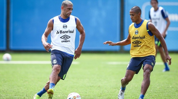 Foto: Lucas Uebel/Grêmio/Divulgação - O centroavante afirmou que seu desejo era permanecer no Tricolor