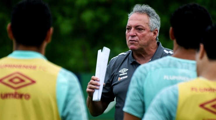 Foto: Mailson Santana/Fluminense FC/Divulgação - O início do trabalho de Abel em 2022 vem deixando a direção satisfeita