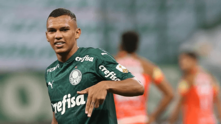 Gabriel Verón foi revelado pelo Palmeiras (Foto: Cesar Greco/Palmeiras)