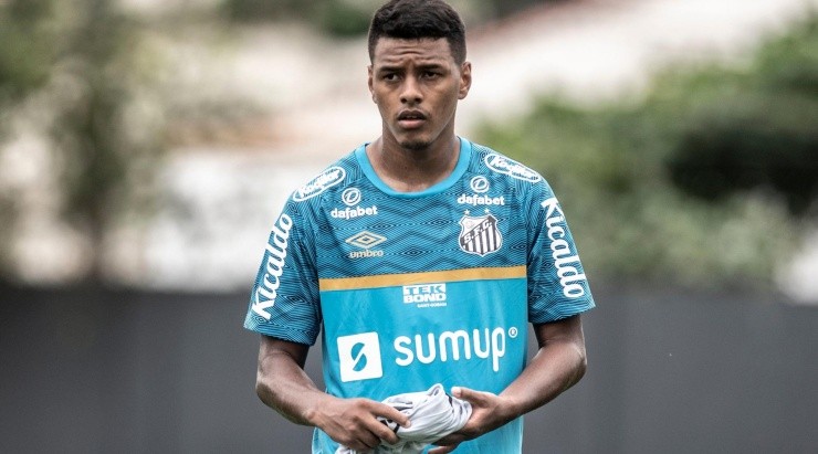Foto: Ivan Storti/Santos FC/Divulgação - Tailson: será observado pelo Peixe neste início de 2022
