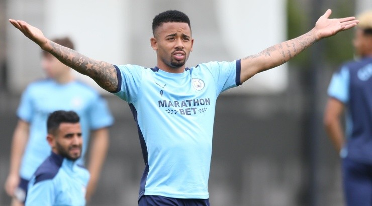 (Photo by Victoria Haydn/Manchester City FC via Getty Images) - Jesus saiu do Palmeiras direto ao City.
