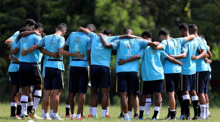 O Santos ficou com o vice-campeonato da Copinha. Foto:Pedro Ernesto Guerra Azevedo/Santos FC