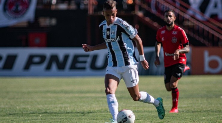 Foto: Victor Lannes / Grêmio FBPA / Divulgação - Bitello: em alta no Tricolor