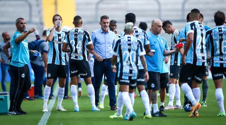 Foto: Lucas Uebel/Grêmio/Divulgação - No primeiro jogo no ano, o time principal venceu o São José