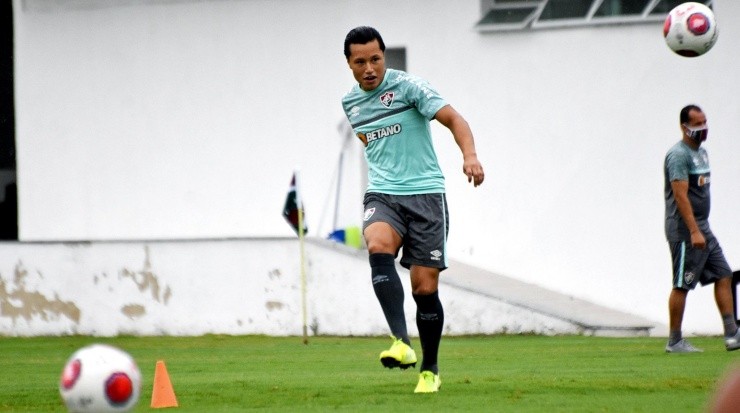 Foto: MAILSON SANTANA/FLUMINENSE FC/DIVULGAÇÃO - Marlon: ainda não foi utilizado no ano