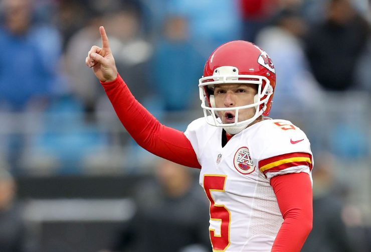 Streeter Lecka/Getty Images - Cairo Santos comemora field goal, quando ainda defendia o Kansas City Chiefs