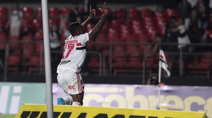 Foto: Rubens Chiri / saopaulofc.net / Divulgação - Marquinhos: decisivo diante do Santo André