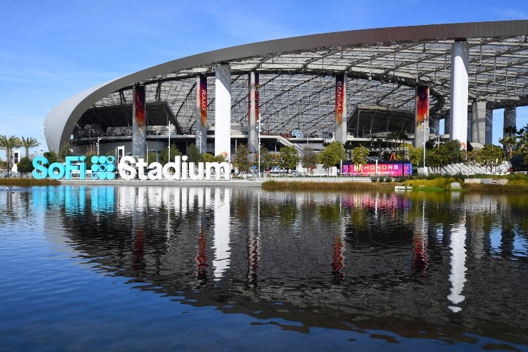 Brian Rothmuller/Icon Sportswire via Getty Images - SoFi Stadium, palco do Super Bowl LVI