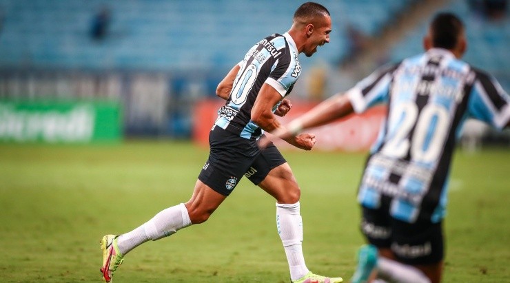 Foto: Lucas Uebel/Grêmio/Divulgação - Nicolas: voltou a ser destaque no final de semana