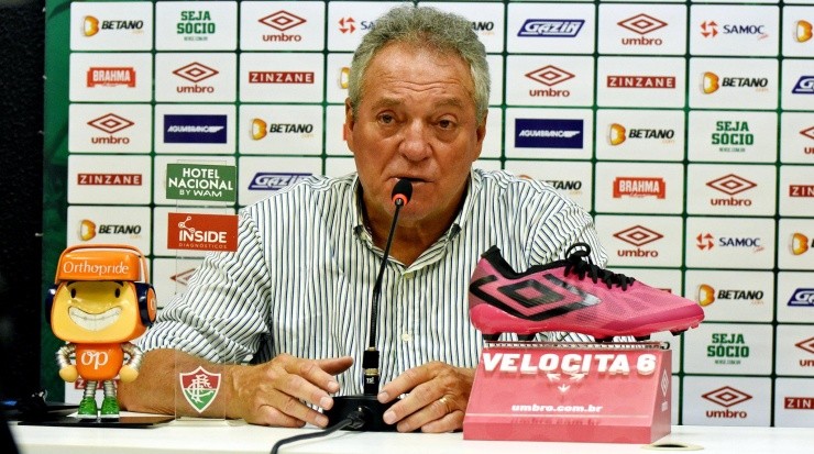 FOTO: MAILSON SANTANA/FLUMINENSE FC/DIVULGAÇÃO - O treinador já está de olho na pré-Libertadores