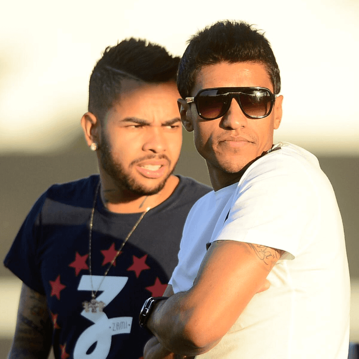 Dentinho e Paulinho já foram juntos no CT do Corinthians no passado (Foto: Mauro Horita/AGIF)