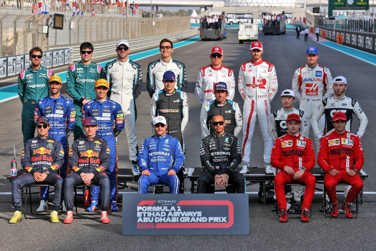 Imagem F1 - Pilotos do Grid da maior categoria de automobilismo do mundo