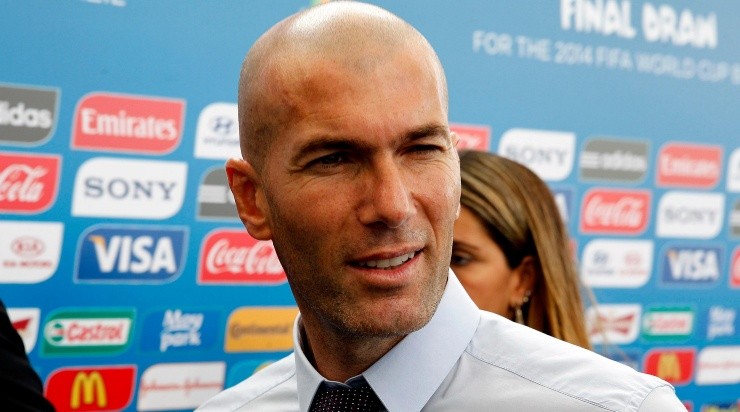 Zidane pode ser determinante para que o Real Madrid contrate Haaland. Foto:     Felipe Oliveira / AGIF
