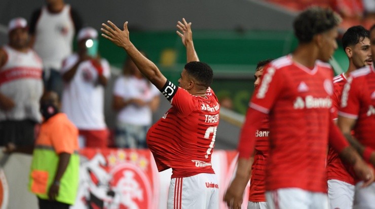 Foto: Ricardo Duarte/Inter/Divulgação - Taison anotou o gol do Colorado no empate com o Xavante