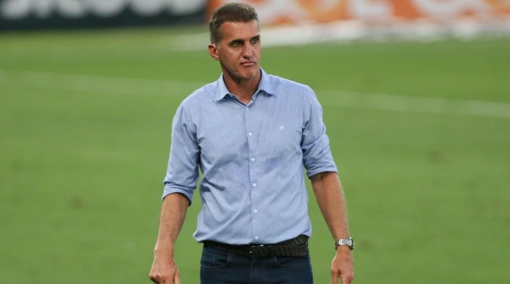 Gil Gomes/AGIF - Mancini quando ainda comandava o América-MG