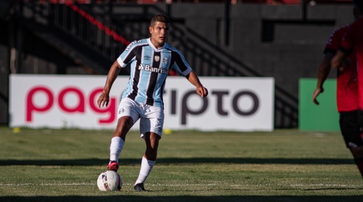 Foto: Victor Lannes/Grêmio/Divulgação - Felipe Albuquerque: pode receber novas chances no Tricolor