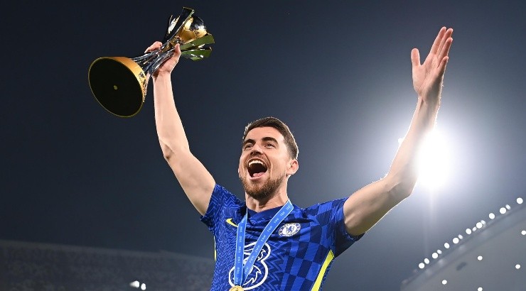 (Photo by Michael Regan - FIFA/FIFA via Getty Images) - Jorginho participou de bate-papo com Ale Oliveira. (Photo by Michael Regan - FIFA/FIFA via Getty Images) - Jorginho participou de bate-papo com Ale Oliveira.