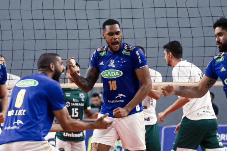 Foto: Divulgação Goiás Vôlei - Cruzeiro segue muito bem na superliga masculina