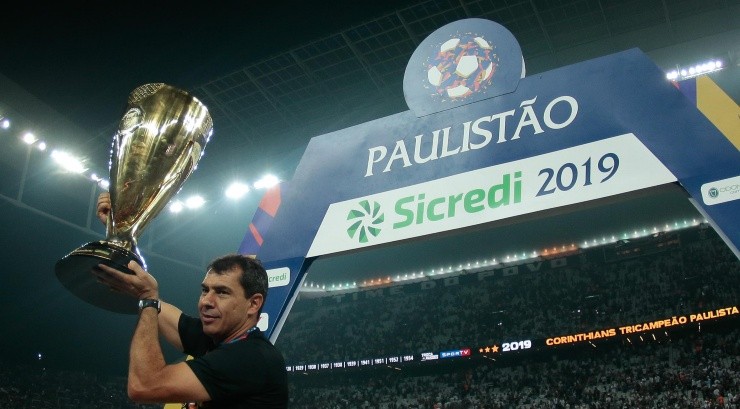 Foto: Marcello Zambrana/AGIF - Carille foi campeão pelo Timão. Foto: Marcello Zambrana/AGIF - Carille foi campeão pelo Timão.