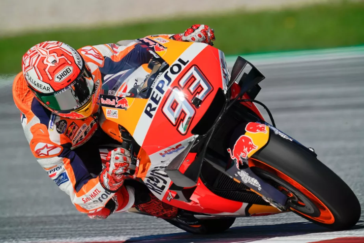 Josef Bollwein/Getty Images - O pentacampeão mundial Marc Márquez em ação