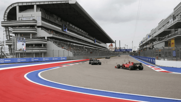 Getty Images - Foto do Grande Prêmio da Rússia, no Circuito de Sochi
